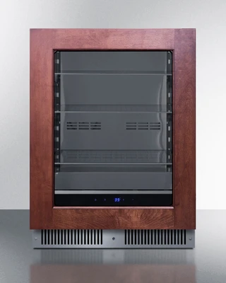 Summit SDHG2443PNR 3.5 Cu. Ft. Black Freestanding Undercounter Beverage Center - 115 Volts