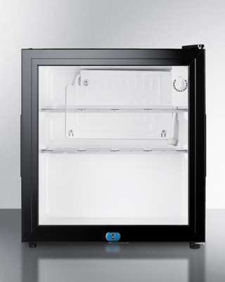 Summit MB43GL 17.63&quot; W Black Solid Door Compact Minibar - 115 Volts