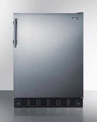 Summit FF6BK2SSADA 5.5 Cu.Ft All-Refrigerator - 115 Volts