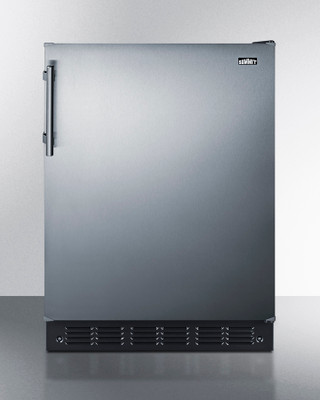 Summit FF6BK2SSADA 5.5 Cu.Ft All-Refrigerator - 115 Volts