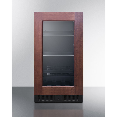 Summit CL181WBVPNR 2.9 Cu. Ft. Black Freestanding Undercounter Commercial Beverage Center - 115 Volts