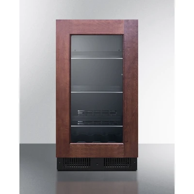Summit CL181WBVPNR 2.9 Cu. Ft. Black Freestanding Undercounter Commercial Beverage Center - 115 Volts