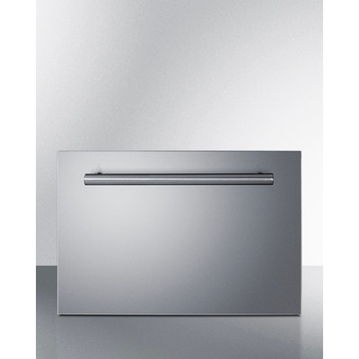 Summit COOL1D 0.8 Cu. Ft. Stainless Steel Single Wine and Beverage Cooler Drawer - 115 Volts