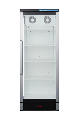 Summit SCR1154 9.9 Cu. Ft. White Slim Reach-In Beverage Merchandiser - 115 Volts