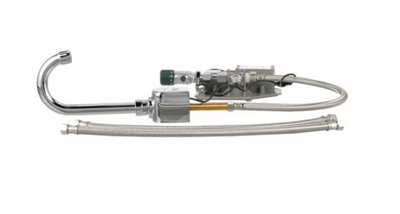 Component Hardware KE19-4000-SD1 3&quot; Chrome Swivel Gooseneck Spout Deck Mount 1.5 GPM Encore Intelli-Flo Electronic Faucet