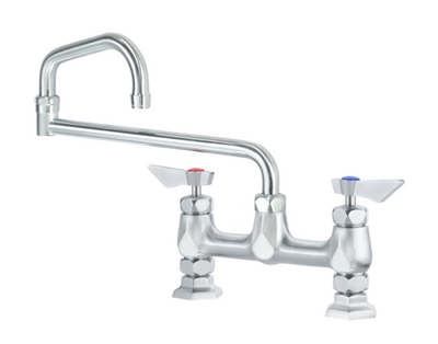 Krowne DX-918 Standard Swing and Swivel 1.8 GPM Deck Mount Faucet