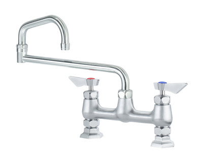 Krowne DX-918 Standard Swing and Swivel 1.8 GPM Deck Mount Faucet