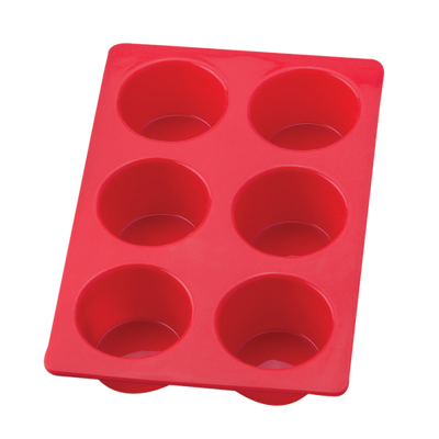 Harold Import 43629 2.5 Oz. Silicone Mrs. Anderson's Baking Silicone Muffin Pan