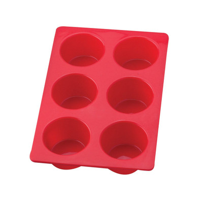 Harold Import 43629 2.5 Oz. Silicone Mrs. Anderson's Baking Silicone Muffin Pan