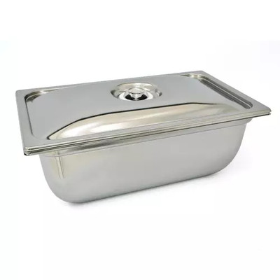 Sammic 5140100 28.5 Qt. Stainless Steel Vac-Norm Container