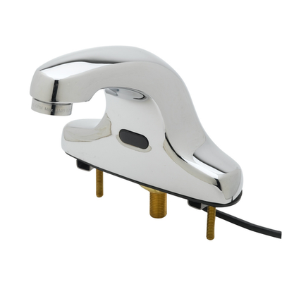 T&S Brass 5EF-2D-DS-V5THG Single Hole Deck Mount with 0.5 GPM Equip Electronic Faucet