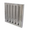 Component Hardware FR51-1616-SA 16" W Stainless Steel Fixed Flame Gard Baffle Filter with Spark Arrestor