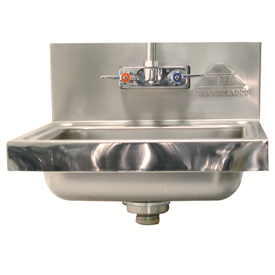 Advance Tabco K-106 Mirror Highlight Sink Upgrade