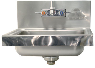 Advance Tabco K-106 Mirror Highlight Sink Upgrade