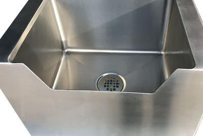 Advance Tabco K-281 Convert 9-Op-33 Mop Sink Cabinet to Drop Front Sink