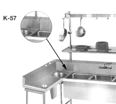 Advance Tabco K-57 Welded Field Joint