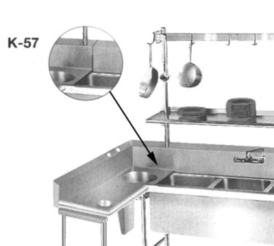 Advance Tabco K-57 Welded Field Joint