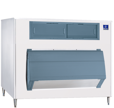 Manitowoc F1325 60" W Stainless Steel Large First Ice In or First Ice Out 41.7 Cu. Ft. Upright Ice Storage Bin