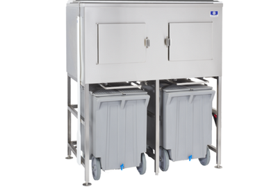 Manitowoc LBCS1360 722 Lbs. Stainless Steel Front and Sides Large Bin Cart system