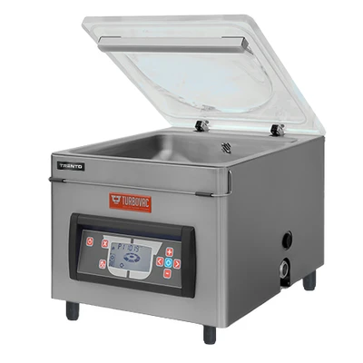 Omcan USA 59013 16.5" Seal Length Countertop Single Chamber Turbovac Heavy-Duty Vacuum Packaging Machine - 110 Volts 1-Ph