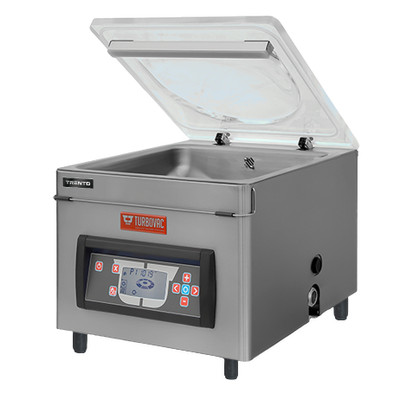 Omcan USA 59013 16.5" Seal Length Countertop Single Chamber Turbovac Heavy-Duty Vacuum Packaging Machine - 110 Volts 1-Ph