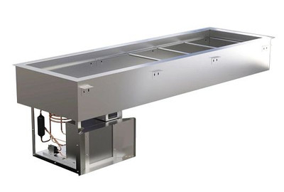 Alto-Shaam 600-CW 83" W Insulated Coldwell Drop-In Refrigerated Cold Display Unit - 115 Volts