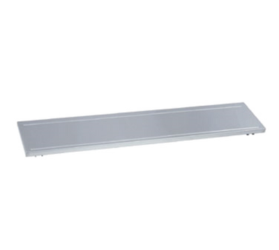Duke SOLID-FX-102 102" W x 12" D Stainless Steel Solid Stationary Tray Slide