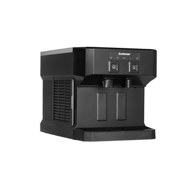 Scotsman HID207ABX-1 16.05" W Stainless Steel Air-Cooled Meridian Compact Ice and Water Dispenser - 115 Volts