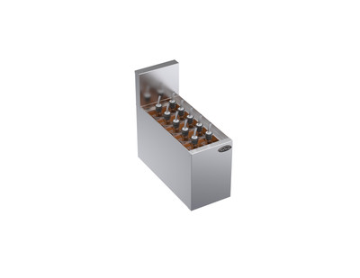 Krowne KR19-ME8 8" W Stainless Steel Top Royal Series Underbar Elixir Station