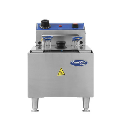 Atosa ACEF-10 11.25" W Stainless Steel Countertop Electric Fryer - 120 Volts