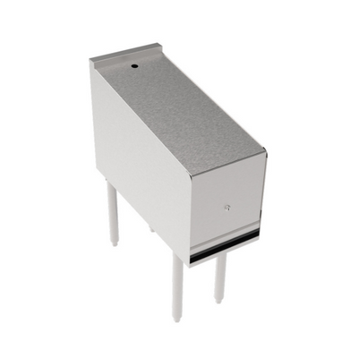 Krowne KR29-12RD-LC 12" W Royal Series Underbar Liquor Bottle Display Unit with Removable Locking Cover