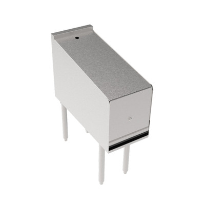 Krowne KR29-12RD-LC 12" W Royal Series Underbar Liquor Bottle Display Unit with Removable Locking Cover