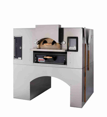 Marsal WF-42 BASE SECT-NG Single-Deck Wave Flame Oven Natural Gas - 130,000 BTU