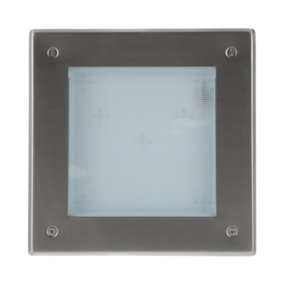 Component Hardware LED-L87-1004-30W 12" Square Complete Flame Gard LED Exhaust Hood Strip Warm White Light Fixture - 100-277 Volts