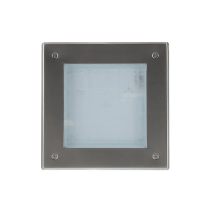 Component Hardware LED-L87-1004-30W 12" Square Complete Flame Gard LED Exhaust Hood Strip Warm White Light Fixture - 100-277 Volts
