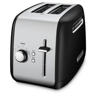 KitchenAid KMT2115OB 2-Slice Toaster Onyx Black with Manual Lift Lever - 120 Volts
