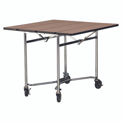 Lakeside 74416S Space-Saver Series Square Room Service Table