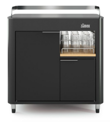 Zumex 10931 JUICE KART 33.7&quot; W x 22.8&quot; D x 36.9&quot; H Juice Kart