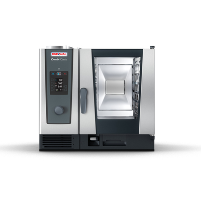 RATIONAL iCombi Classic 6-Half Size Pans Liquid Propane Combi Oven - 120 Volts, 1 Phase