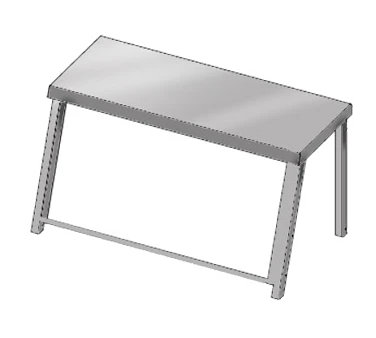 Duke TS-454-60 59"W Double-Deck Food Shield
