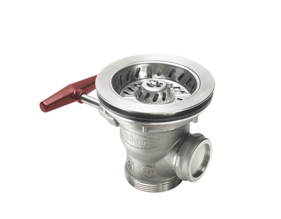 Krowne 22-850-S 6" W Diamond Series Ball Valve Twist Drain