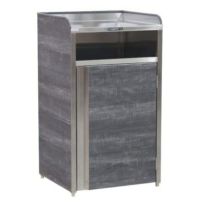 Lakeside 4410 35 Gal. Stainless Steel Front Access 1 Waste Station