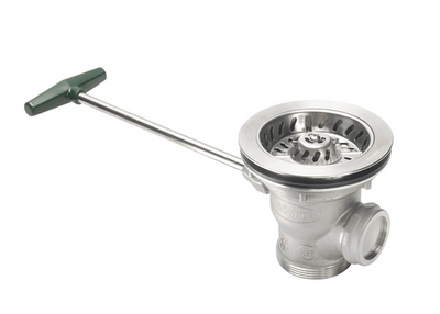 Krowne 22-800 Nickel Plated Cast Bronze Royal Series Ball Valve Twist Drain