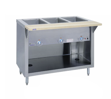 Duke E-6-CBPG Thurmaduke Steamtable Unit Electric 88"W X 25-1/2"D X 36"H 16Ga Stainless Steel Top