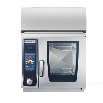 RATIONAL ICP 6-HALF E 208/240V 1 PH (LM100BE) Electric iCombi Pro Combi Oven or Steamer - 208-240 Volts 1 Phase
