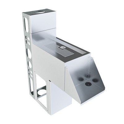 BK Resources UBDW-21-BDMX12 12" W x 21" D x 33.5" H Stainless Steel with Add-On Blender Station Shelf Mixing Station