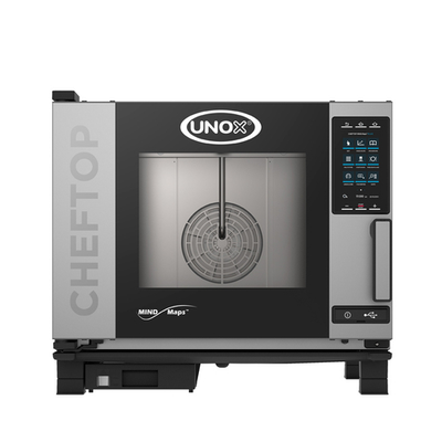 Unox XAVC-0511-EPRM 29.5&quot; Countertop Electric ChefTop MIND.Maps Plus Combi Oven - 208/240 Volts
