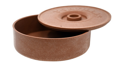 Omcan USA 80952 8.5" Dia. X 2.7" H Polypropylene Tortilla Warmer with Lid