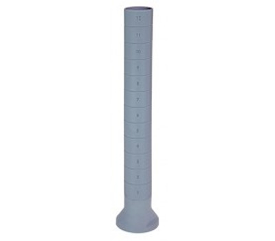 Quantum QPP62 62" H All Polymer Gray Finish Millenia Post