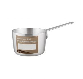 CAC China A9SA-3-1 1.5 Qt. Aluminum Saucepan (12 Each Per Case)